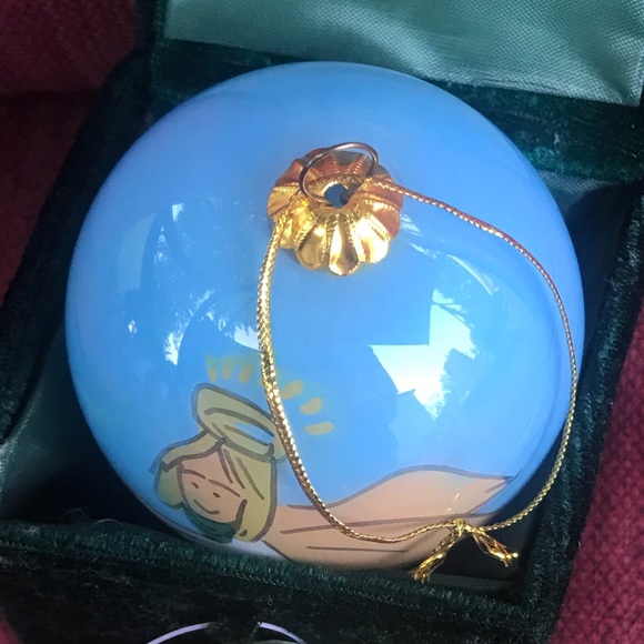 3/$15 Hand Painted Inside Glass Ornament - Picture 5 of 10